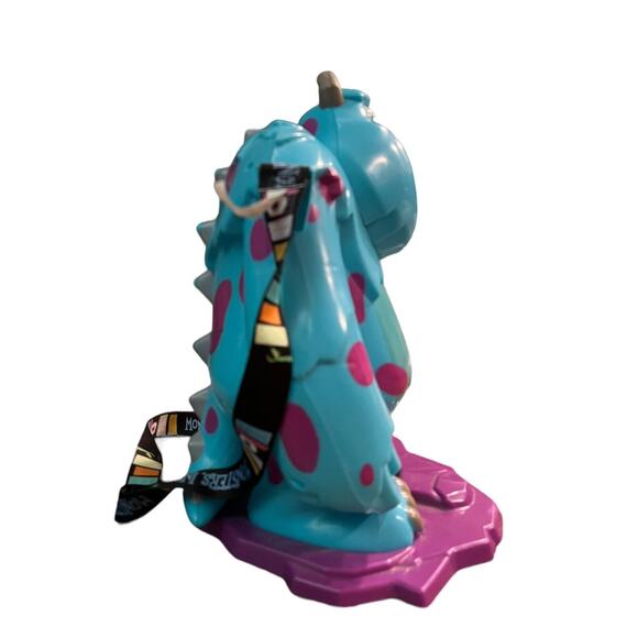 Disney Park Monsters Inc Sulley Popcorn Bucket w/ Strap Pixar Fest 2018 Souvenir - Picture 10 of 13